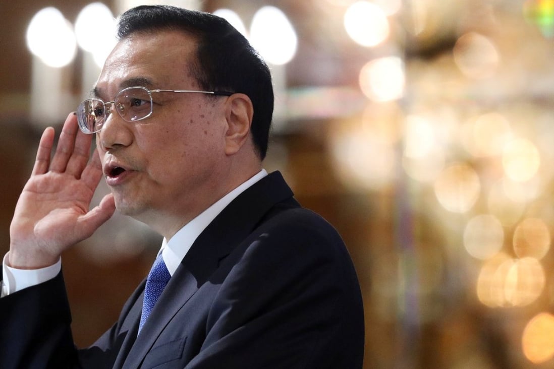 As the latest economic data show growth is slowing, Chinese Premier Li Keqiang told an audience at the Asean summit in Singapore that reform is the way to tackle China’s problems, not the ‘massive stimulus’ package adopted a decade ago. Photo: Reuters