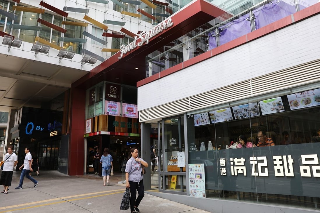 The Link Reit reported revenue totalled HK$4.93 billion, a drop of 0.4 per cent on year, while net property income slipped 0.2 per cent to HK$3.76 billionnterior of Lok Fu Place and Food Square, managed by Link Reit, in Lok Fu. 05OCT17 SCMP / Sam Tsang
