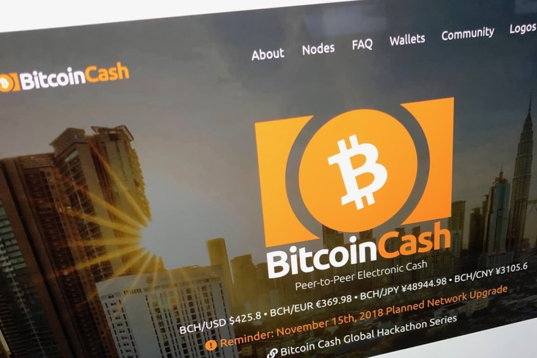 Bitcoin cash is about to go through a “hard fork” amid warring cryptocurrency factions. Photo: Handout