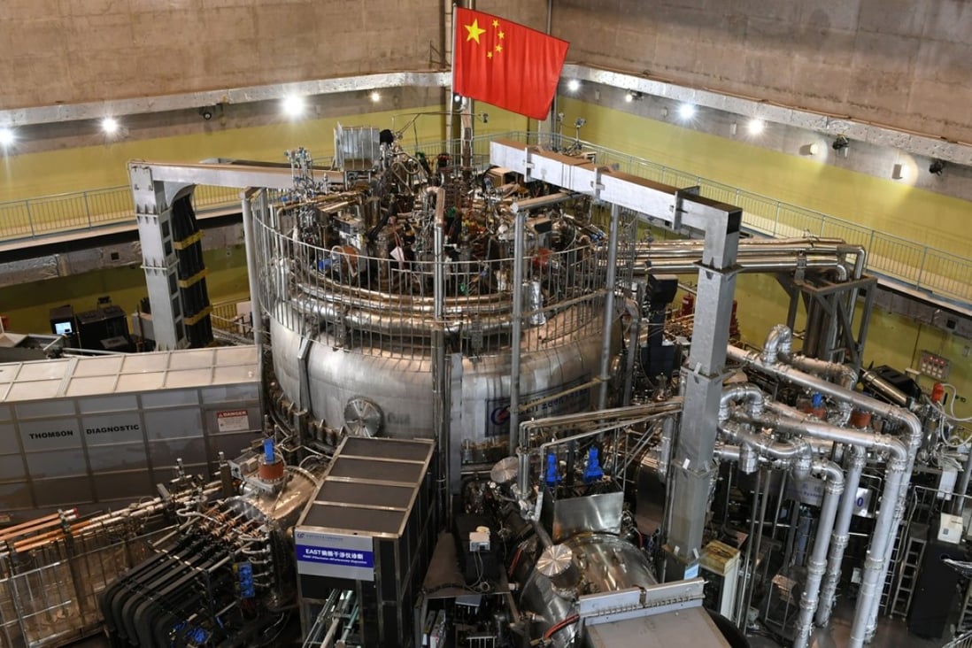 China’s Experimental Advanced Superconducting Tokamak reactor achieved temperatures exceeding 100 million degrees Celsius. Photo: Xinhua
