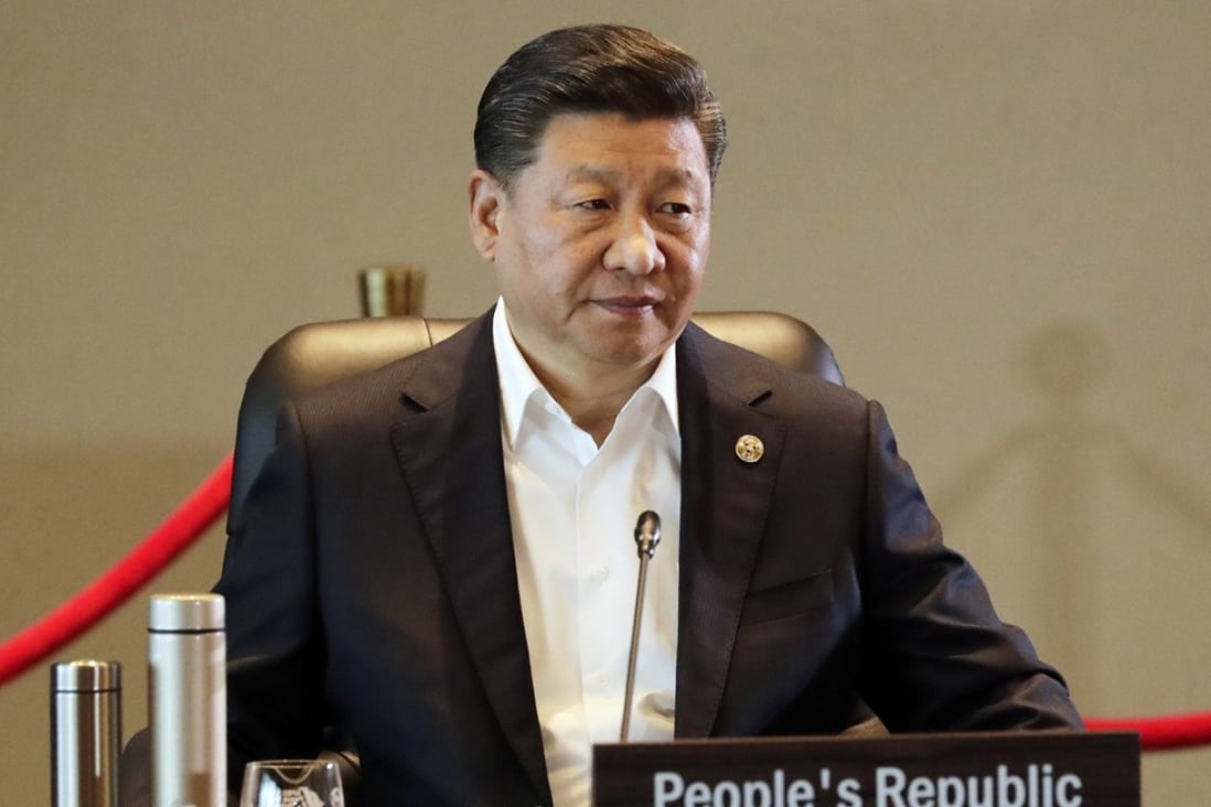 Xi Jinping stressed China’s commitment to free trade during the Apec summit. Photo: EPA-EFE