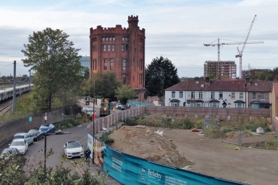 A site for development in Southall, London where over 6,000 new flats are expected to be built in the next 25 years. Photo: Eric Ng.