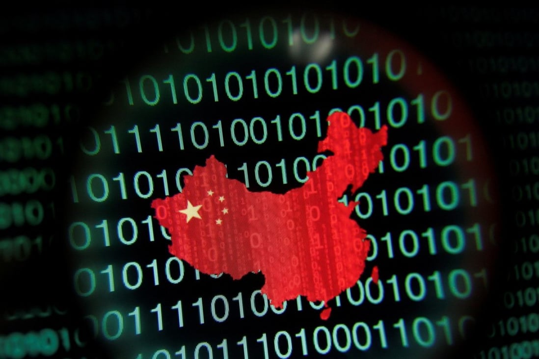 A programme on the state broadcaster said China had been targeted by foreign hackers. Photo: Reuters