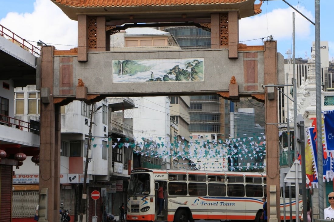 An archway welcomes visitors to Chinatown in Port Louis, capital of Mauritius. Photo: Hilary Clarke