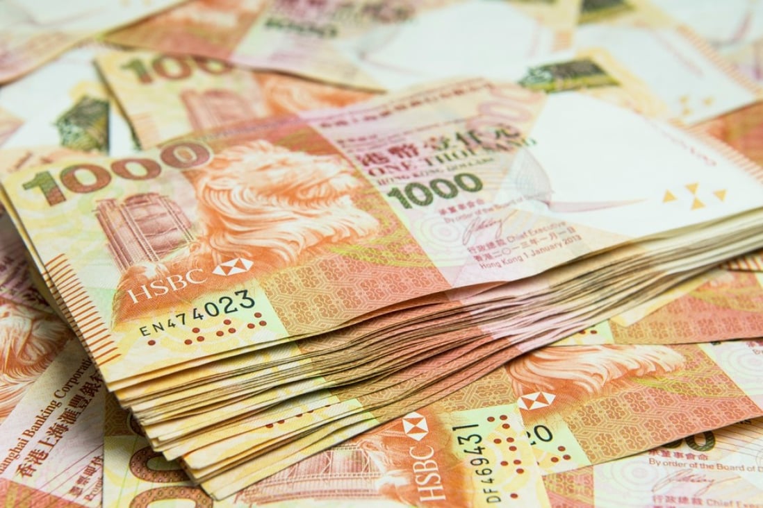Dirty cash and assets amounting to HK$7.87 billion were seized by Hong Kong authorities in the first 10 months of 2018. Photo: Shutterstock