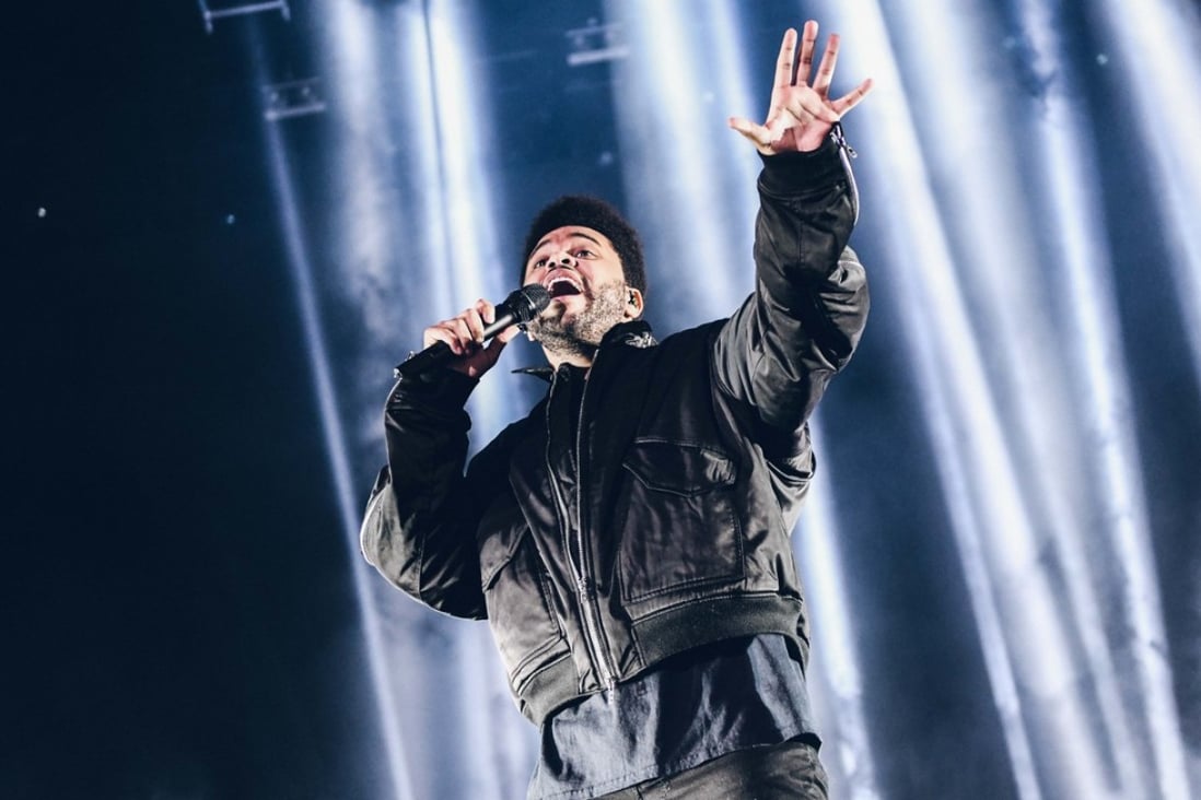 The Weeknd live in Hong Kong. Photo: Handout
