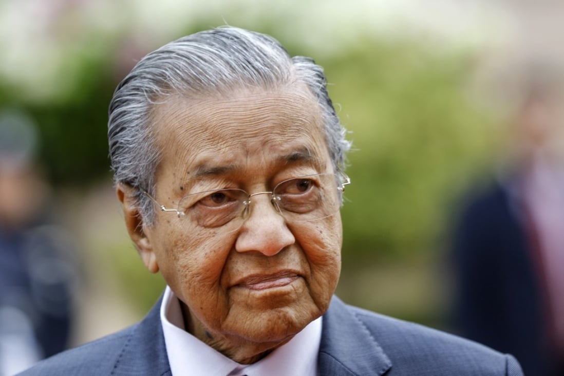 Malaysia’s Mahathir – a Singapore hawk? Photo: EPA