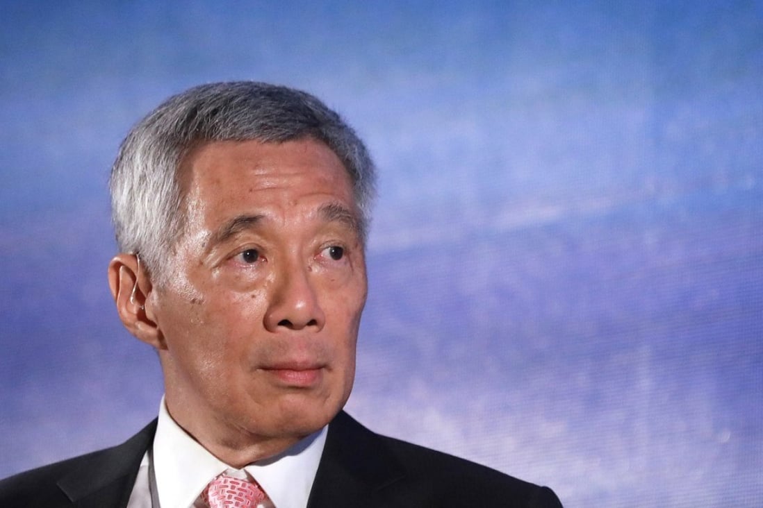 Singapore’s Prime Minister Lee Hsien Loong. Photo: Bloomberg