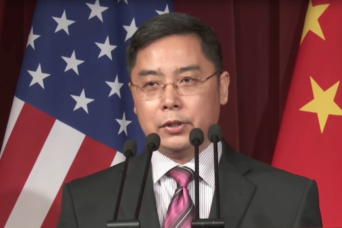 Li Kexin, deputy chief of mission at China’s US embassy in Washington, says impressions of China’s might are 20 per cent the result of the country’s “nationalist bubble we’ve created by ourselves”. Photo: Handout