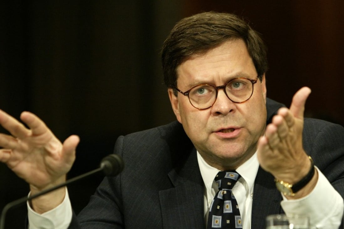 William Barr was US attorney general 25 years ago, under H.W