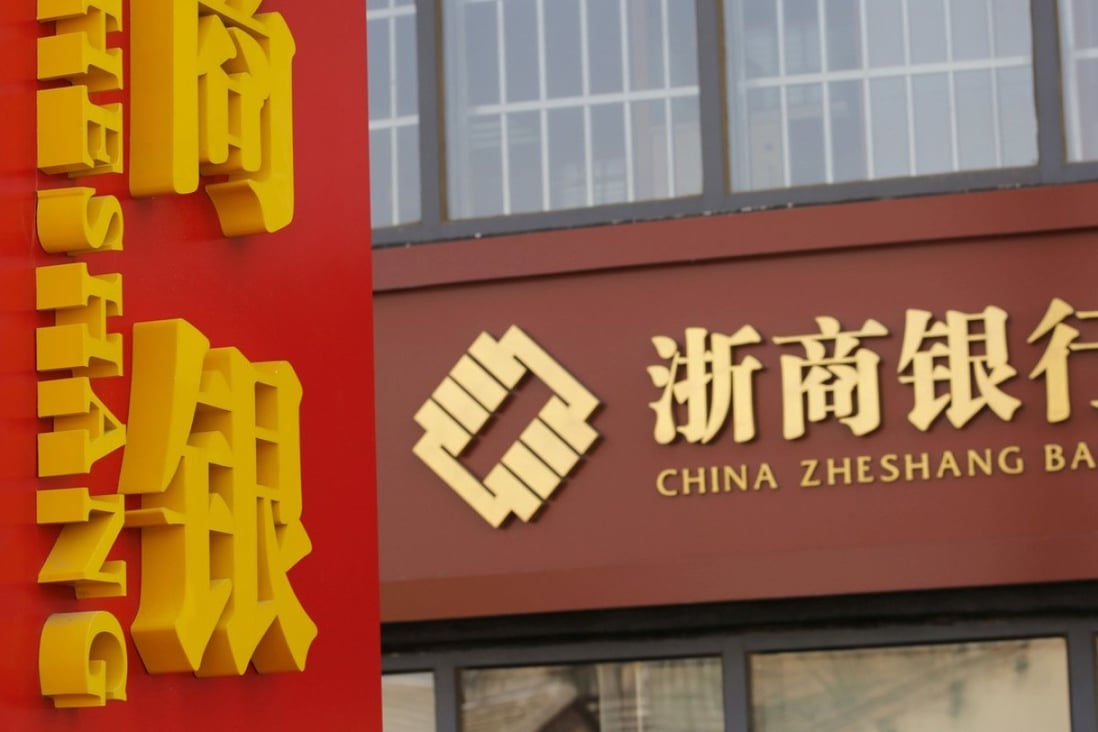 China Zheshang Bank was among six banks fined by the regulator in November. Photo: Reuters