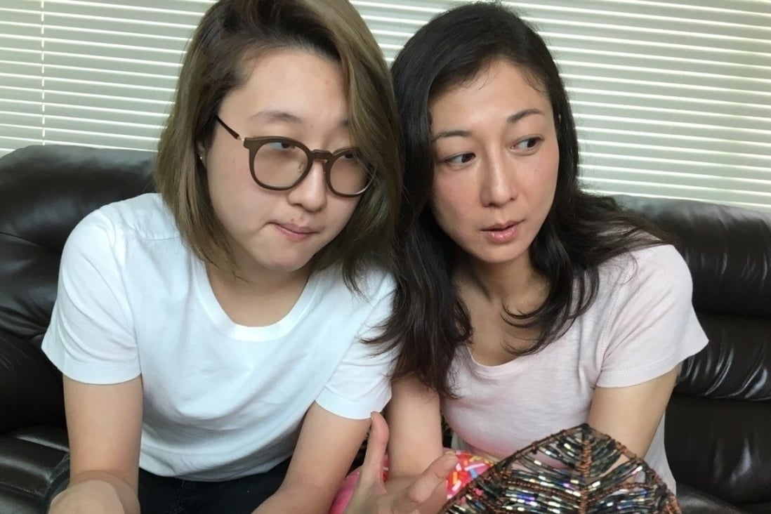 Jackie Chan’s worst offence, commentator Vivienne Chow writes, is his failure to acknowledge or support Etta Ng (left), the illegitimate daughter he fathered with actress Elaine Ng (right). He does not name either of them in his memoir Never Grow Up. Photo: courtesy of Weibo
