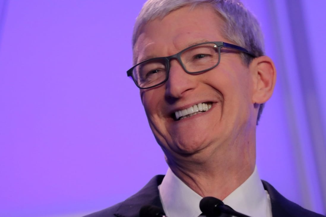 Apple CEO Tim Cook is modest about his personal spending and keen for his technology company to support numerous philanthropic efforts. Photo: Reuters