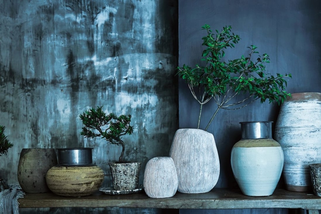 TREE’s Japanese Wabi Sabi terracotta ceramics adds a cool vibe to the home.