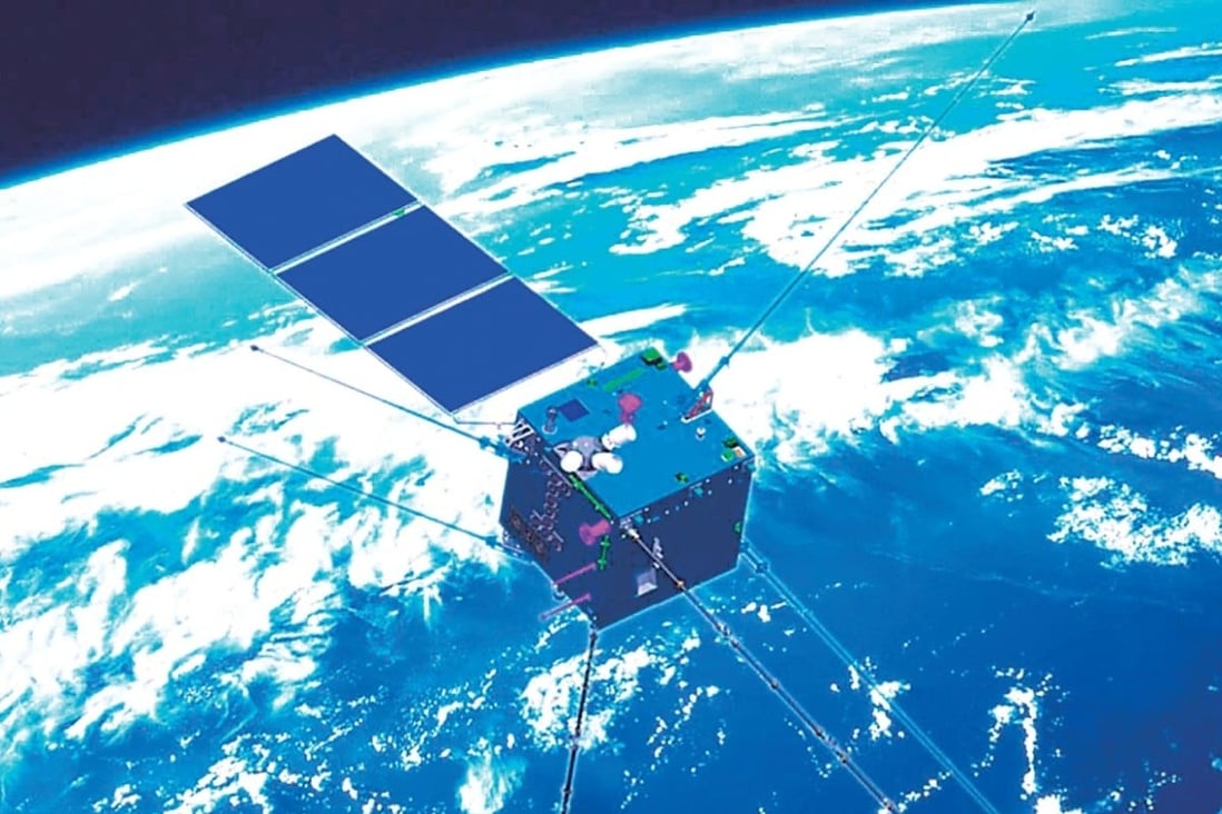 The Zhangheng-1, a Chinese electromagnetic surveillance satellite, collects data from orbit with cutting-edge sensors. Photo: Handout