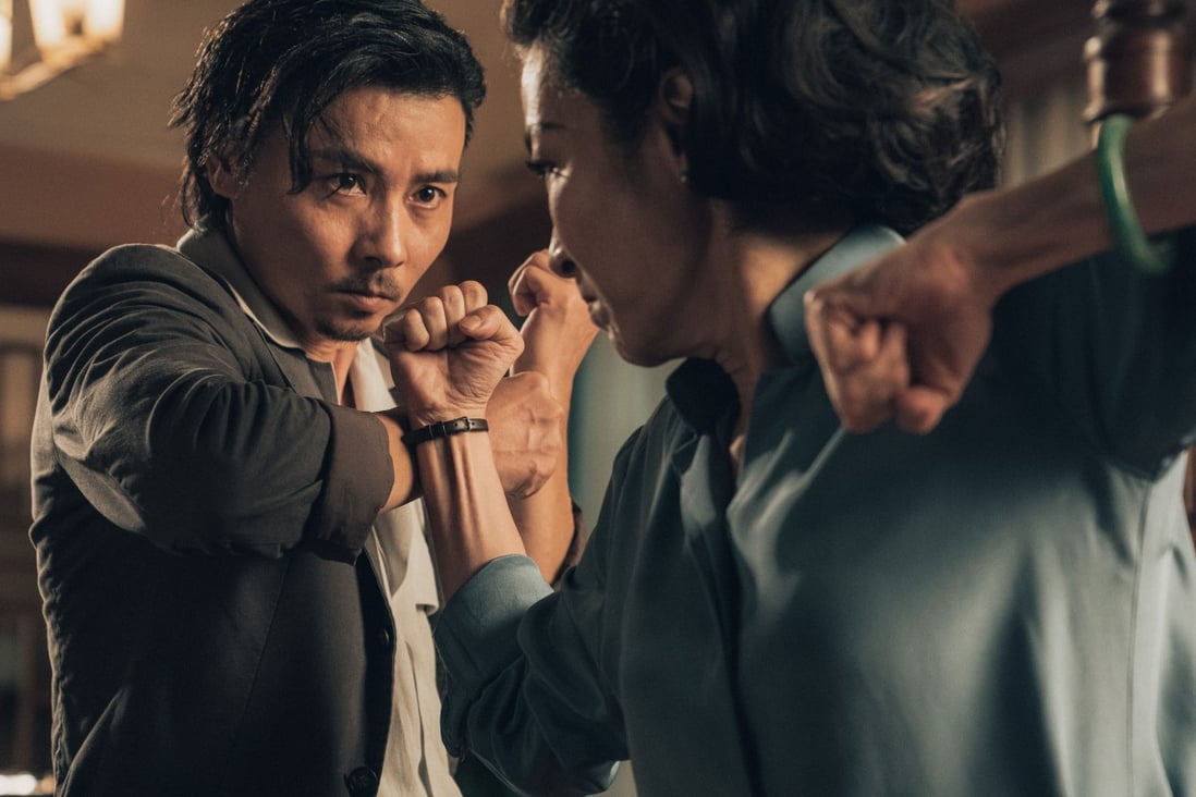 Max Zhang Jin and Michelle Yeoh in Master Z: The Ip Man Legacy.