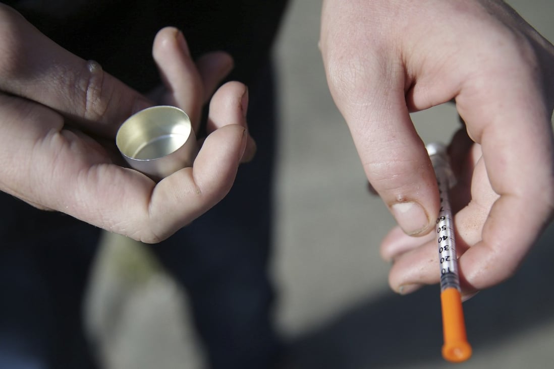 Fentanyl use has had a devastating impact in the US, with President Donald Trump among those to have bemoaned its plentiful supply from China. Photo: AP