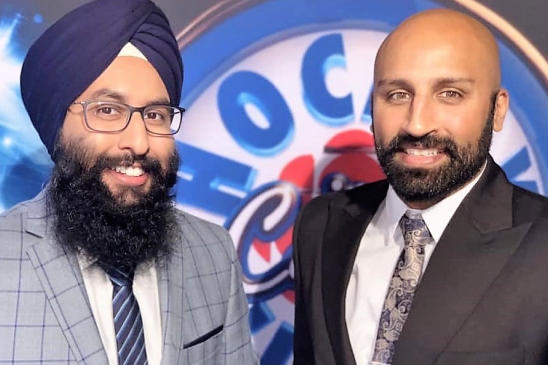 Harnarayan Singh and Harpreet Pandher on Hockey Night In Canada Punjabi.
