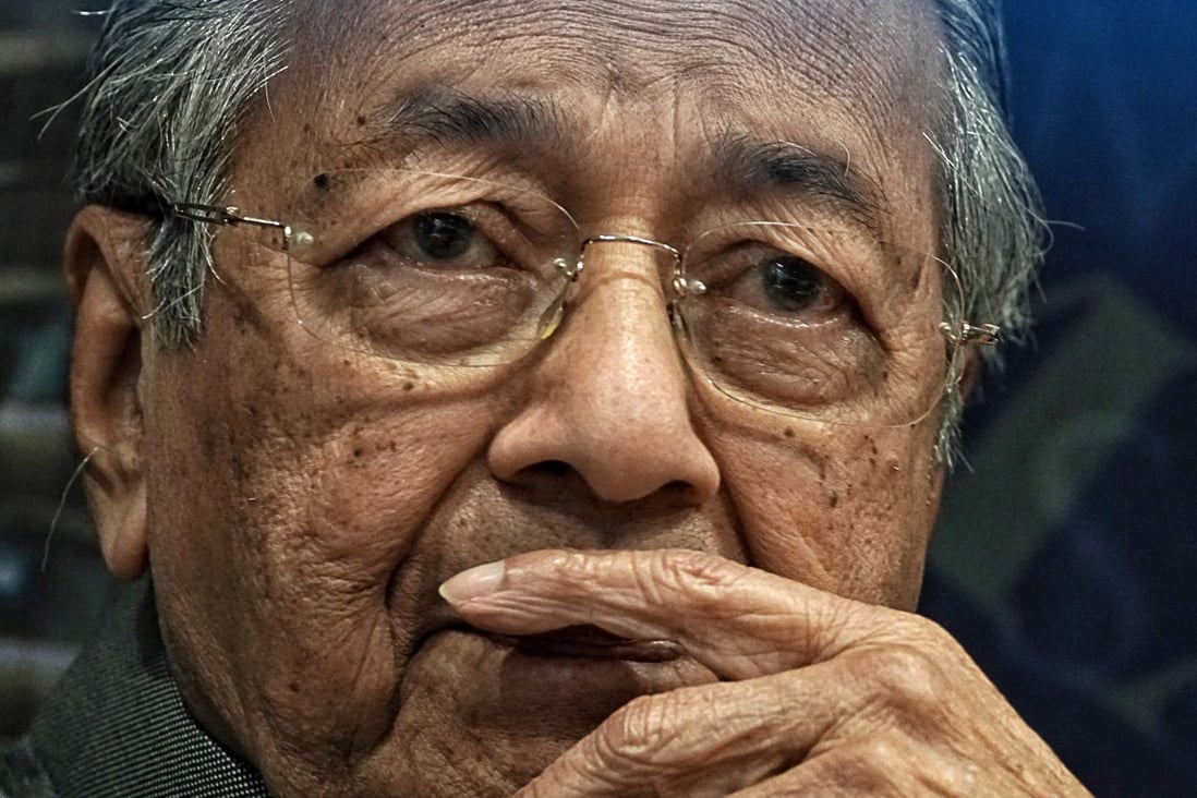 Mahathir Mohamad, Malaysia's prime minister, attends a news conference at the Malaysian Anti-Corruption Commission headquarters in Putrajaya, Malaysia, in July. Photo: Bloomberg