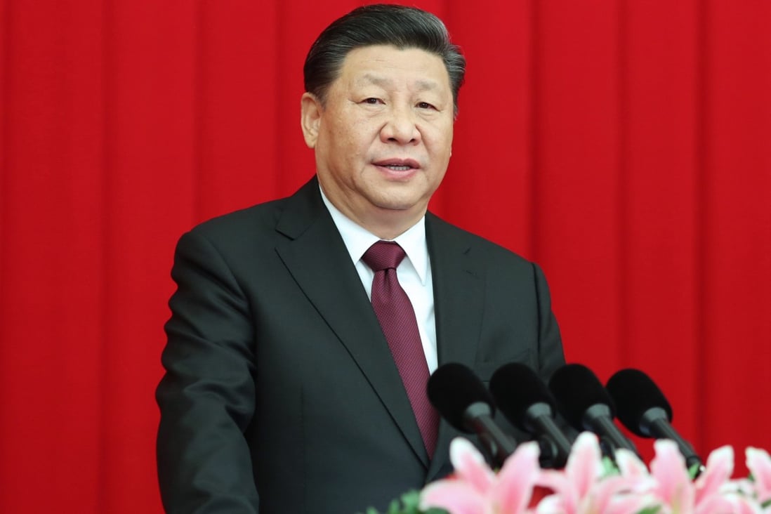 Chinese President Xi Jinping, in marking the 40th anniversary of the reform and opening-up policy, called the Communist Party’s leadership fundamental to “socialism with Chinese characteristics”. Photo: Xinhua