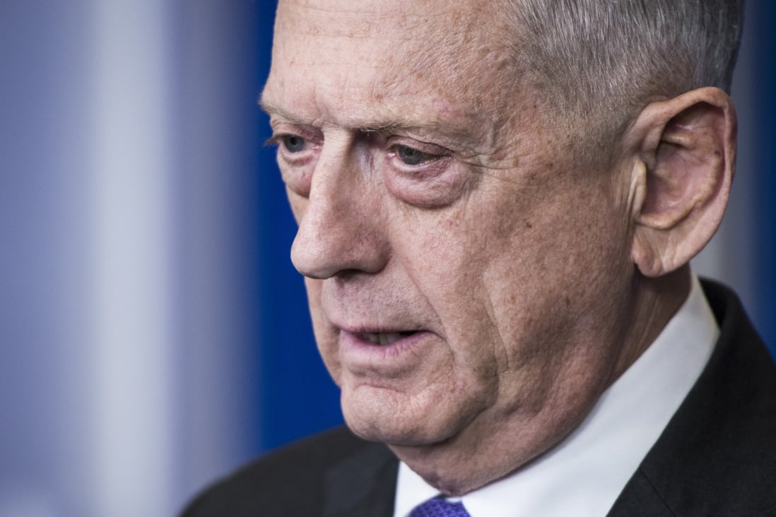 Former Secretary of Defence James Mattis announced his resignation days after US President Donald Trump said he was planning to pull US troops completely out of war-torn Syria. Photo: The Washington Post