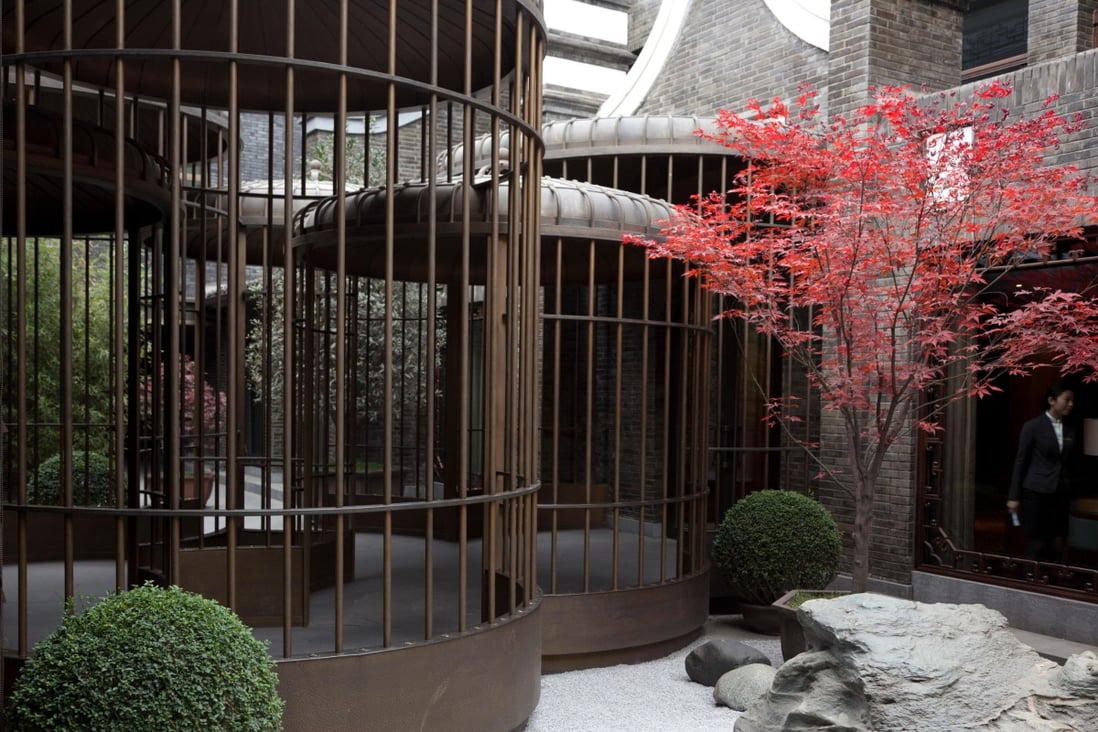 The Diaoyutai Boutique hotel in Chengdu was carved from two blocks of handsome grey brick villas. Photo: ALAMY