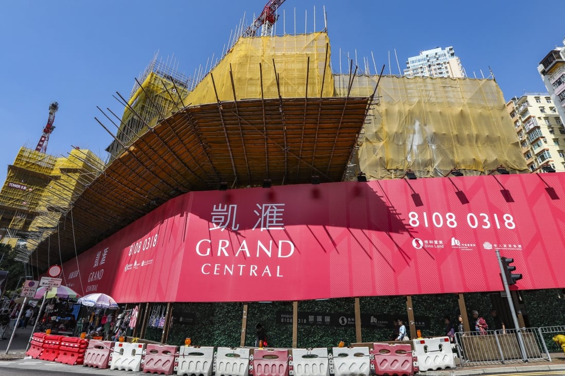 Relations between Sino Land and brokers had soured after the property developer said it would only pay 1.7 per cent commission for more than a 1,000 flats sold at its upcoming Grand Central housing development in Kwun Tong. Photo: Roy Issa