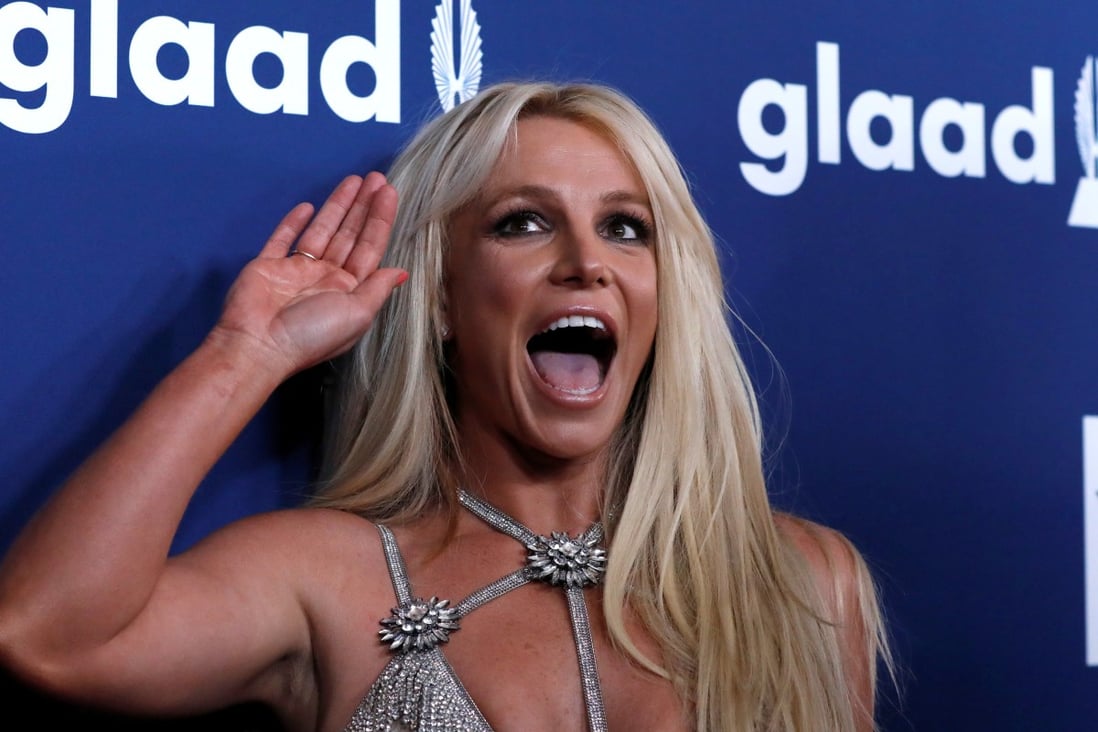 Britney Spears at the 29th Annual Glaad Media Awards in Beverly Hills, California. Photo: Reuters