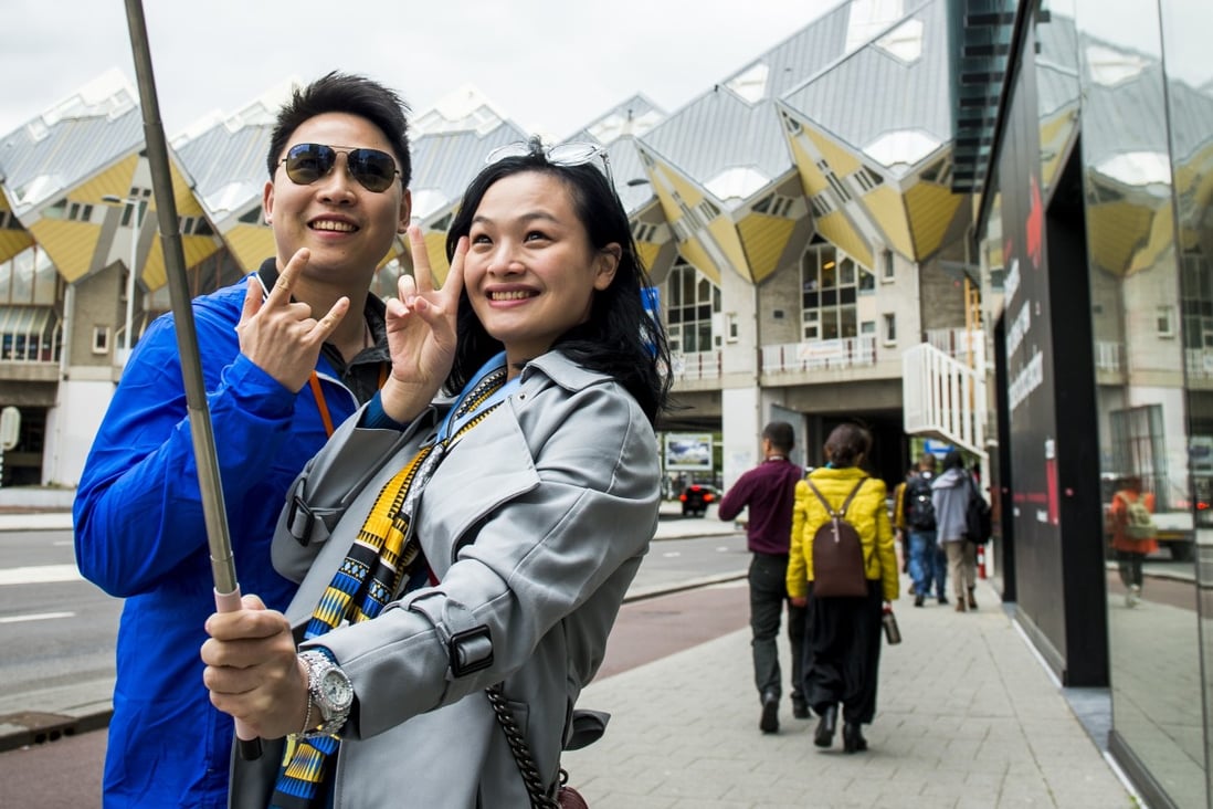 Some 65 per cent of China’s 130 million international tourists preferred the independent mode of travel last year, according to an annual survey by Hotels.com. Photo: ANP/AFP