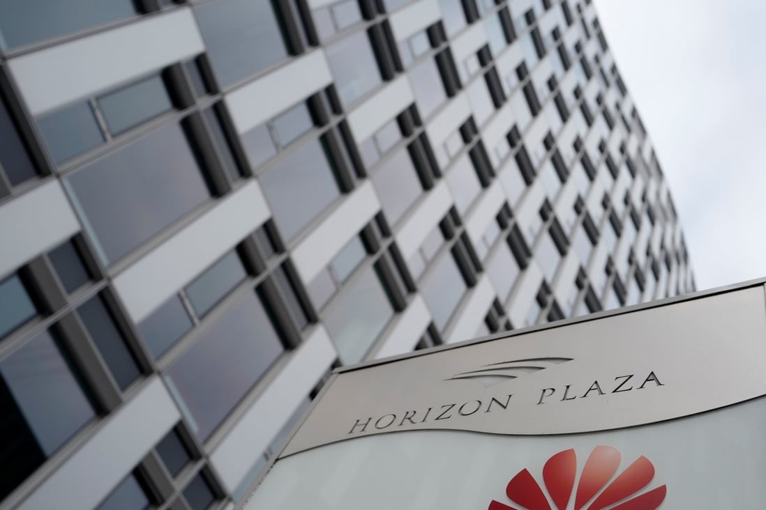 Logo of Huawei is seen in front of the local offices of Huawei in Warsaw, Poland January 11, 2019. Photo: REUTERS
