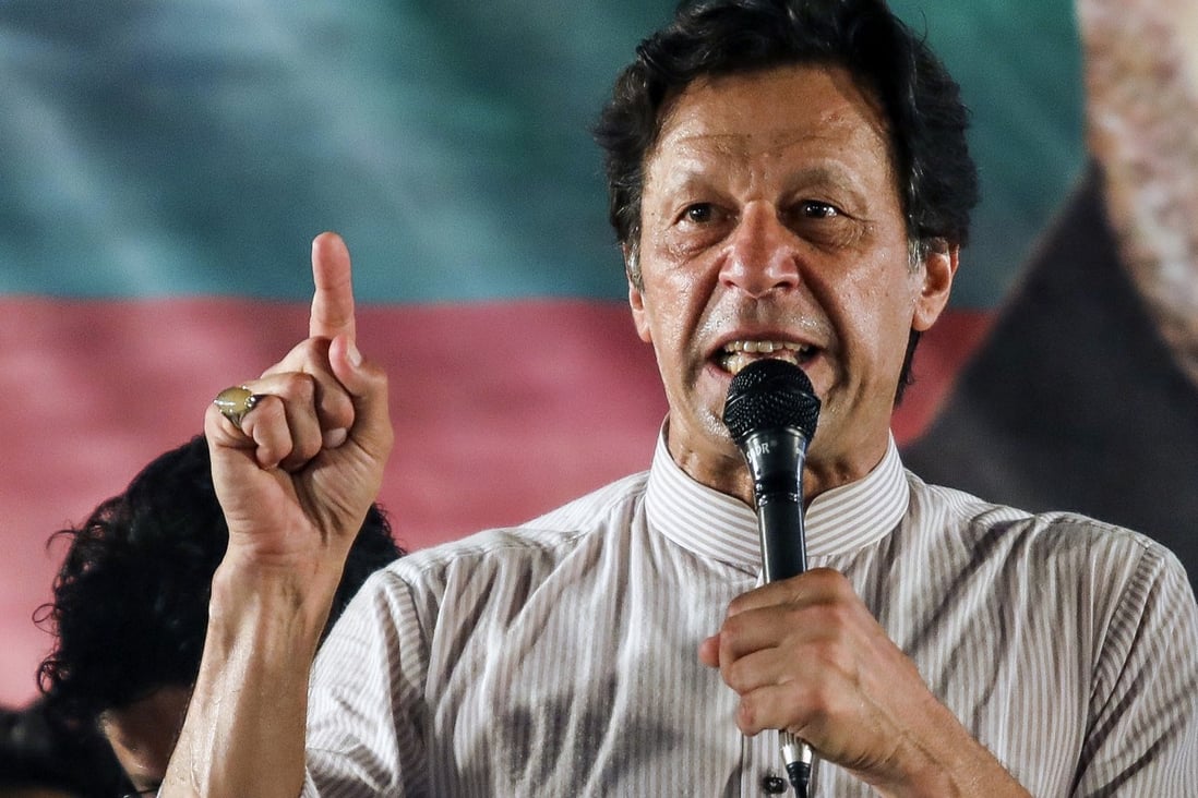 Since taking office, Pakistani Prime Minister Imran Khan has been trying to scale back the China-Pakistan Economic Corridor. Photo: Bloomberg