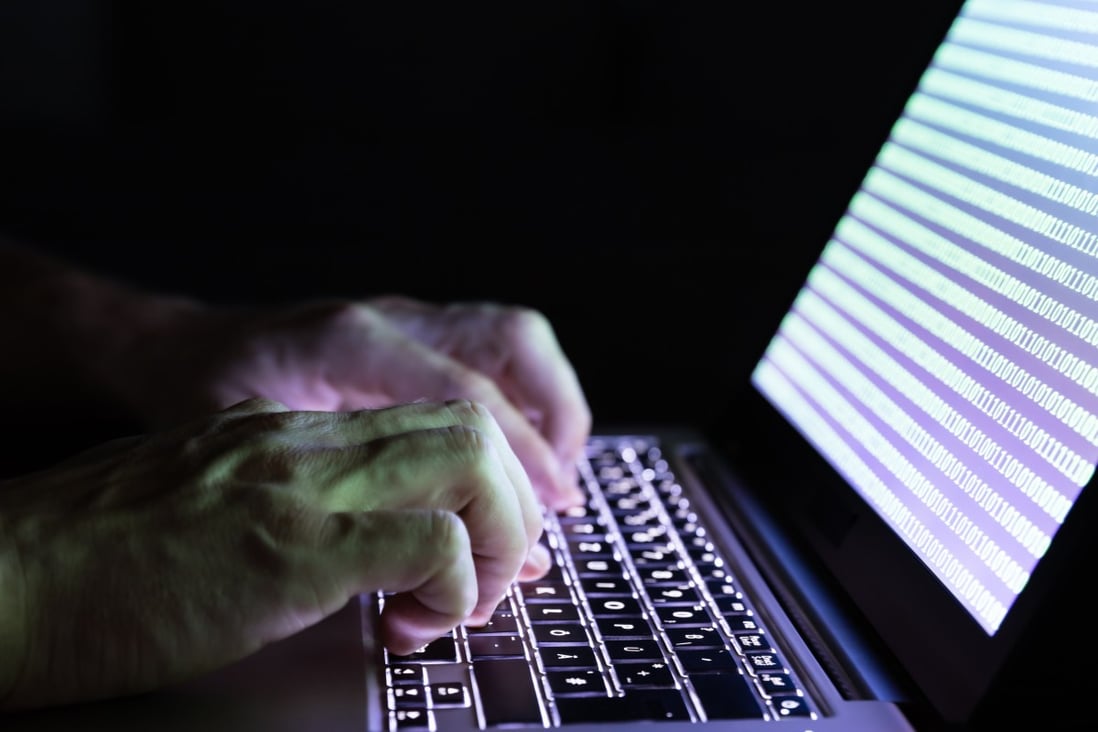 Hong Kong is ranked among the top five global destinations for cyberattacks. Above, image suggesting the use of computers by hackers. Photo: Shutterstock