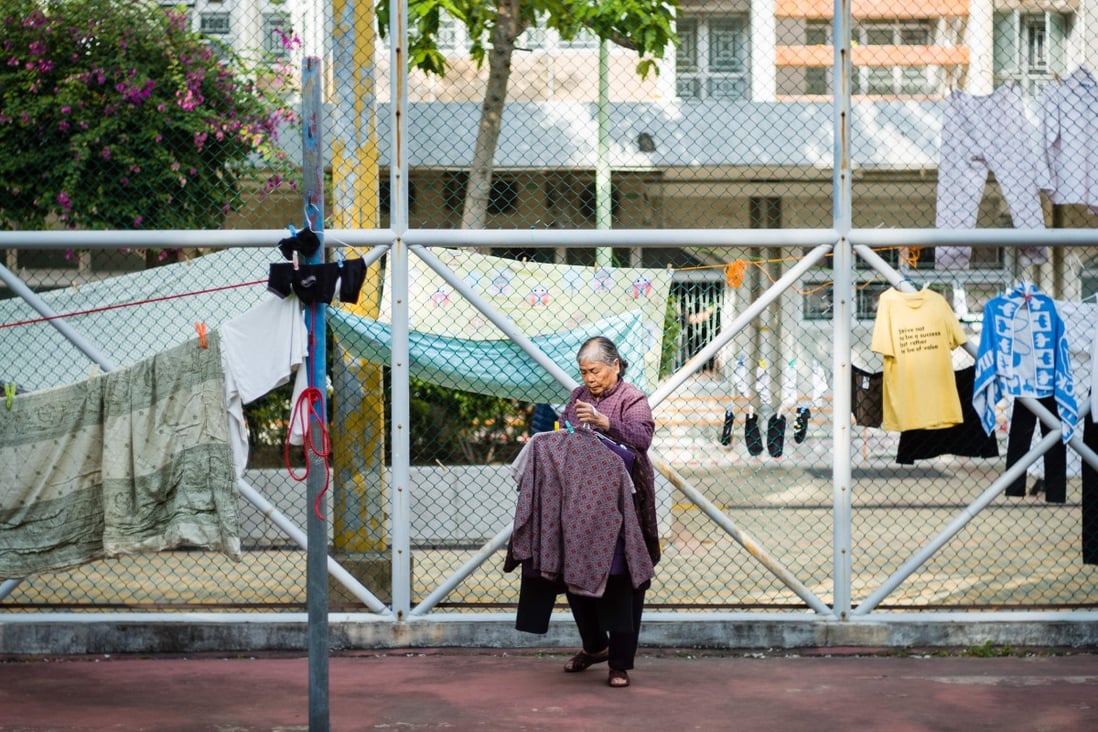 About 20 per cent of Hong Kong’s population are living below the poverty line, according to official figures released last November. The proportion of those considered destitute is even higher among the elderly. Photo: AFP
