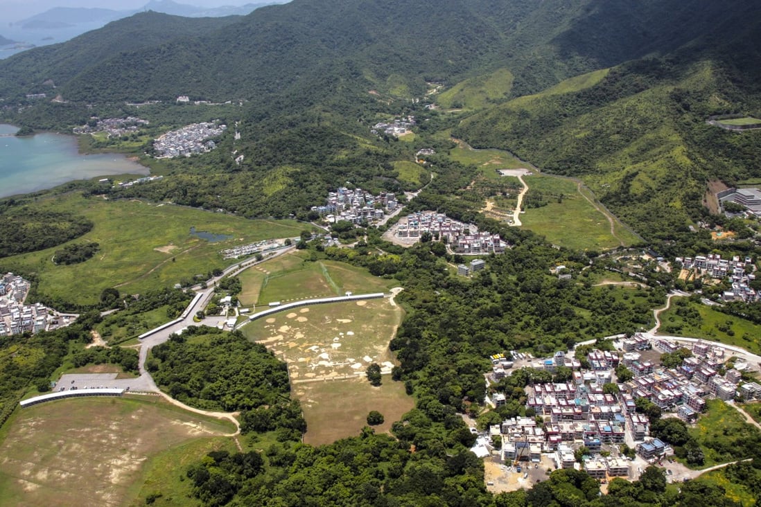 Sai Kung's Shap Sze Heung area, where a sprawling private residential housing project is set to be built. Photo: SCMP