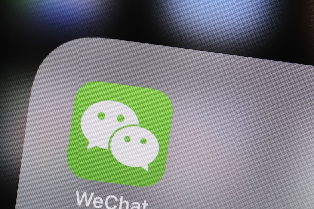The WeChat messaging application - has it peaked? How will Tencent keep growing its user base? Photo: Bloomberg