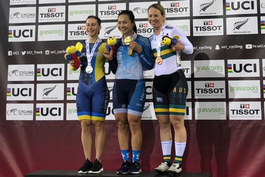 Hong Kong's Sarah Lee strikes sprint gold in Cambridge World Cup event;  eyes more glory in keirin | South China Morning Post