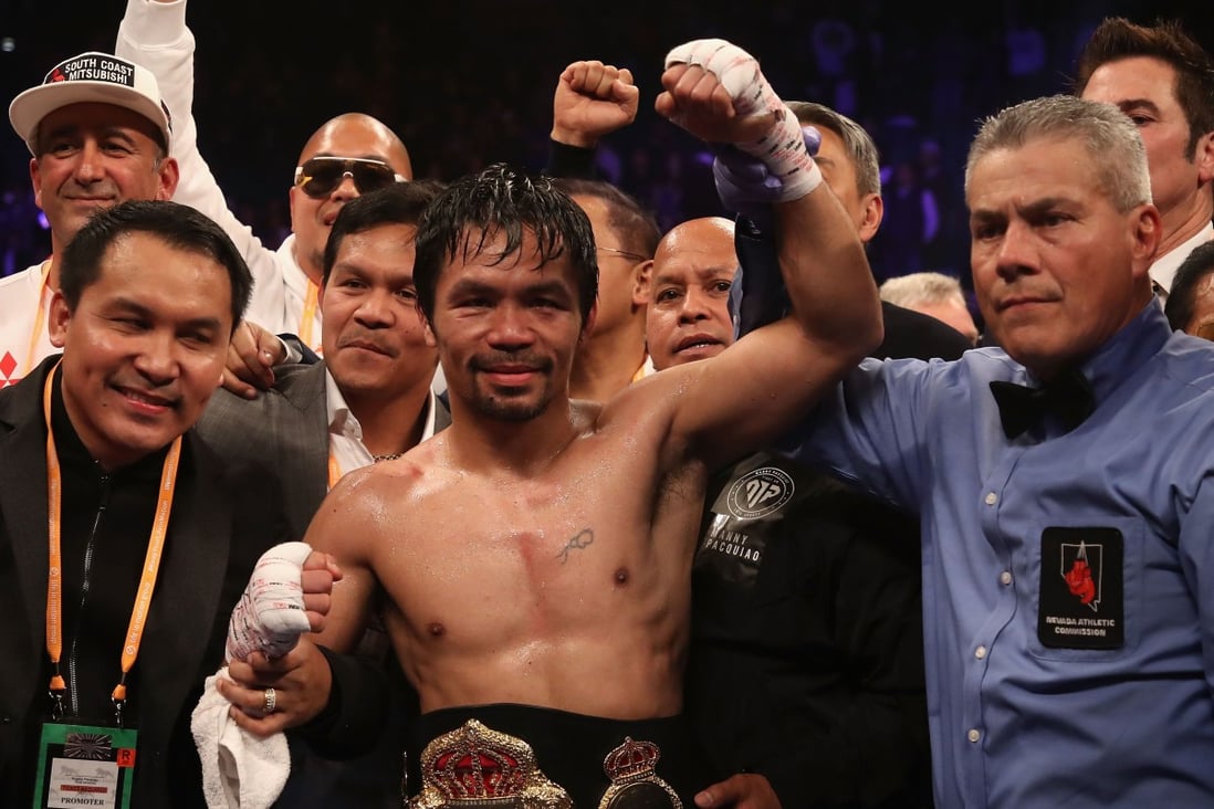 Manny Pacquiao Gets An Eye Injury And His House Robbed While Away Beating Adrien Broner South China Morning Post