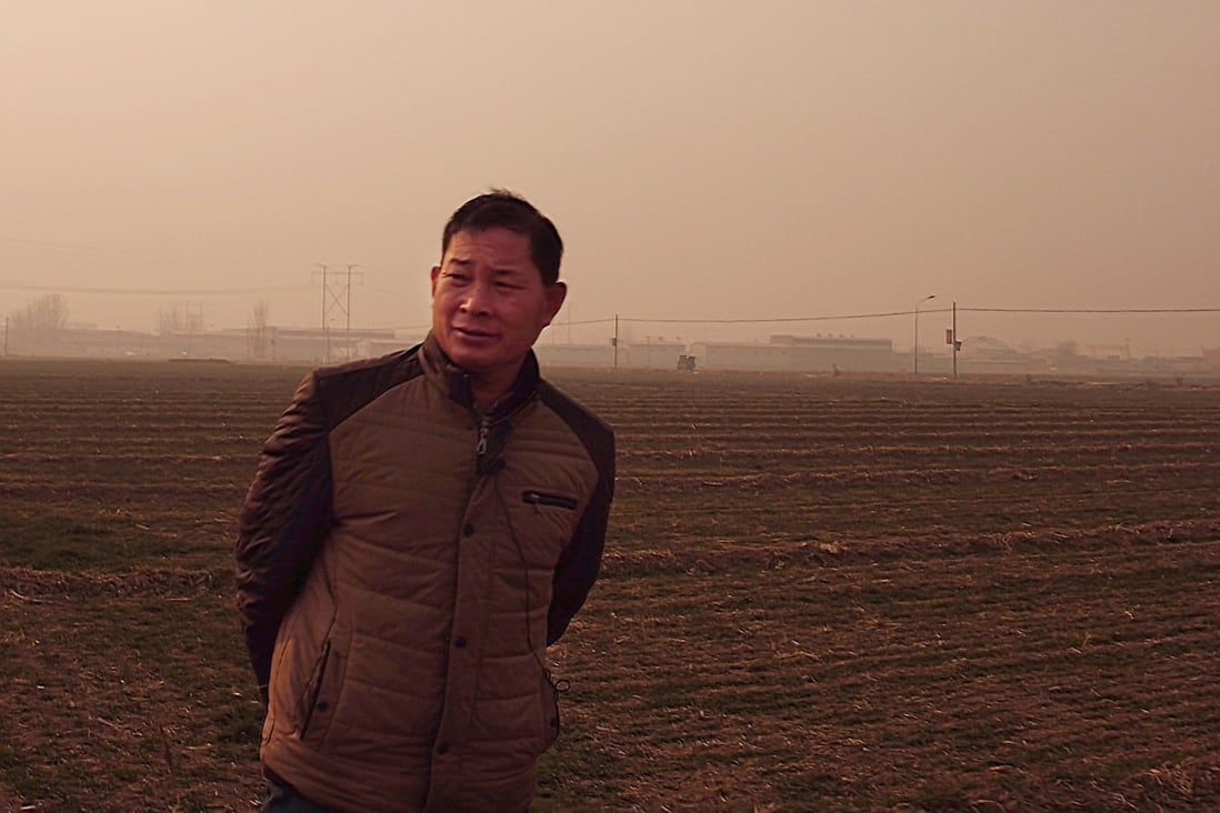 Nie Hongwang says he supports environmental protection but that it has come at a heavy price. Photo: Thomas Yau