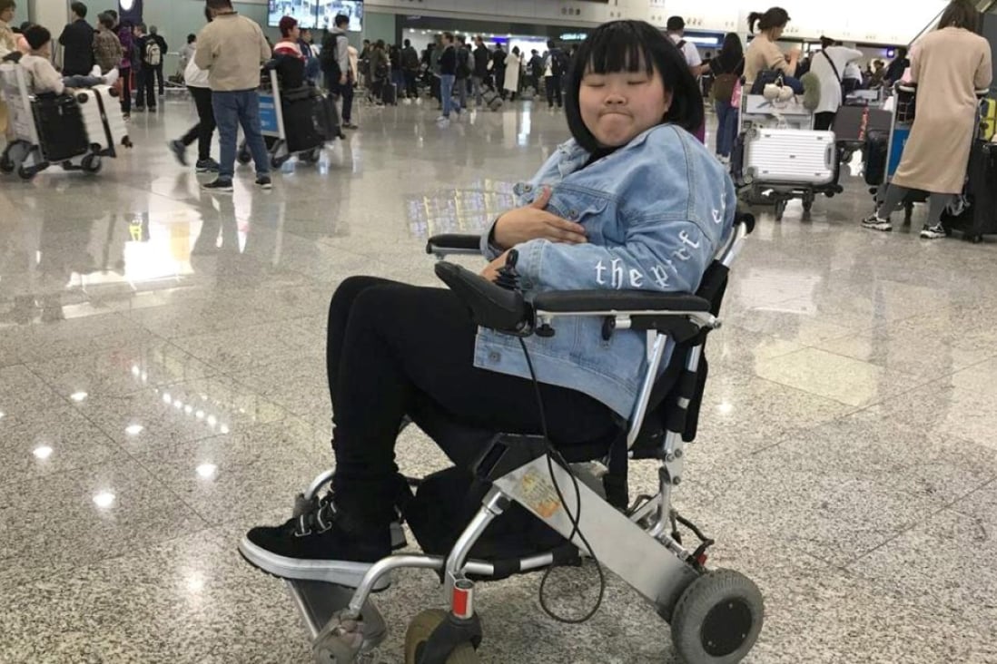 Shen Chengqing was supposed to board a flight to Tianjin on Friday. Photo: Handout