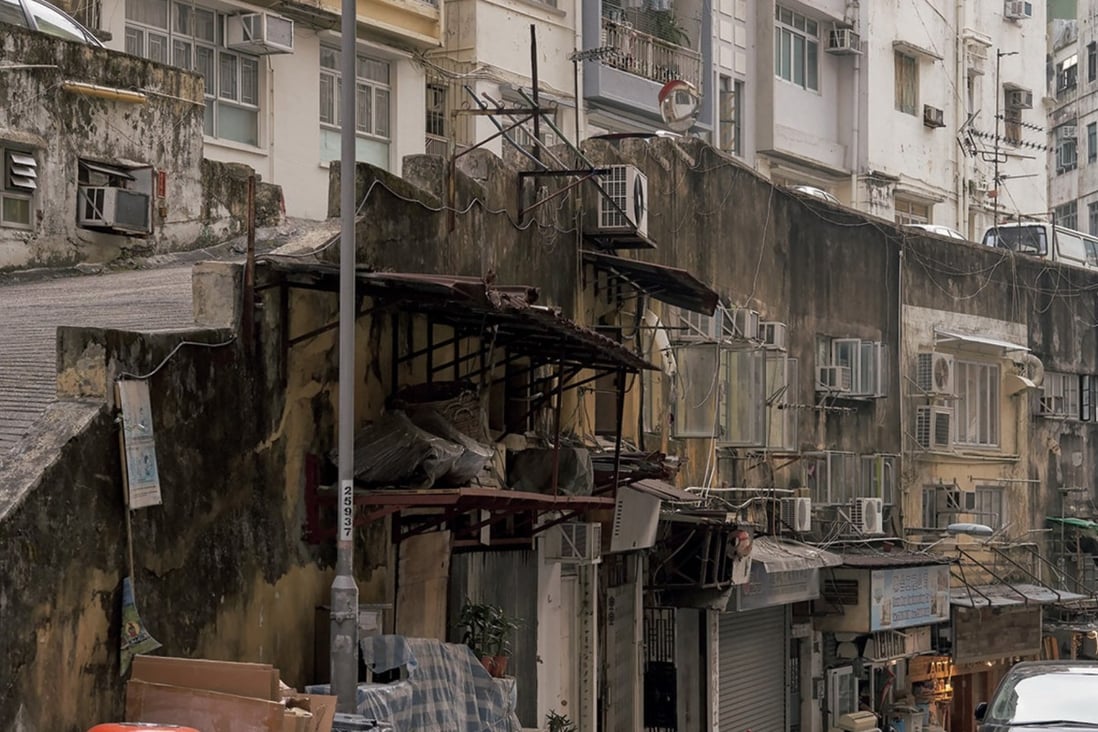 A curious street-above-a-street in North Point on Hong Kong Island, featured in Naoko Inagaki Krell and Gene Krell’s book Footsteps in Silence. Photo: Naoko Inagaki Krell