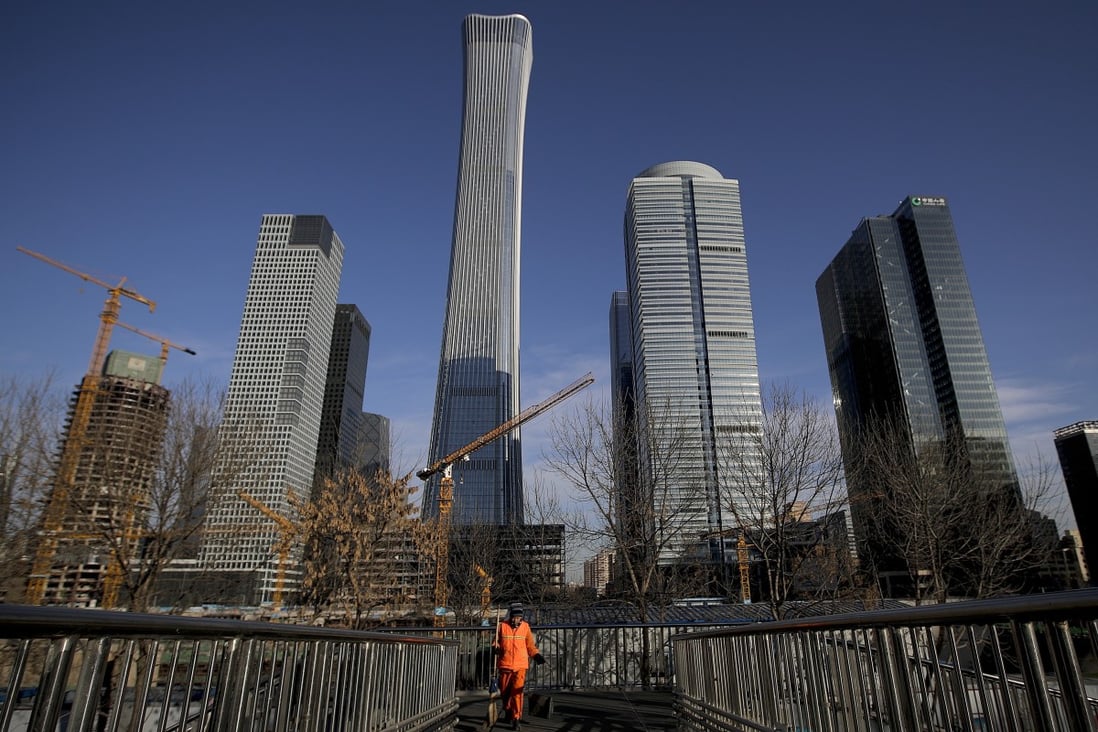 The central business district in Beijing. Foreign governments have also urged China to bring its accounting standards closer to global convention. Photo: AP