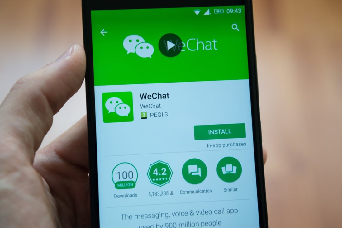 WeChat, the Tencent Holdings-operated super app, counts more than 1 billion active users and has become such an indispensable mobile platform that internet companies looking to introduce competing social media products must rely on it to reach and sign up potential new subscribers. Photo: Shutterstock