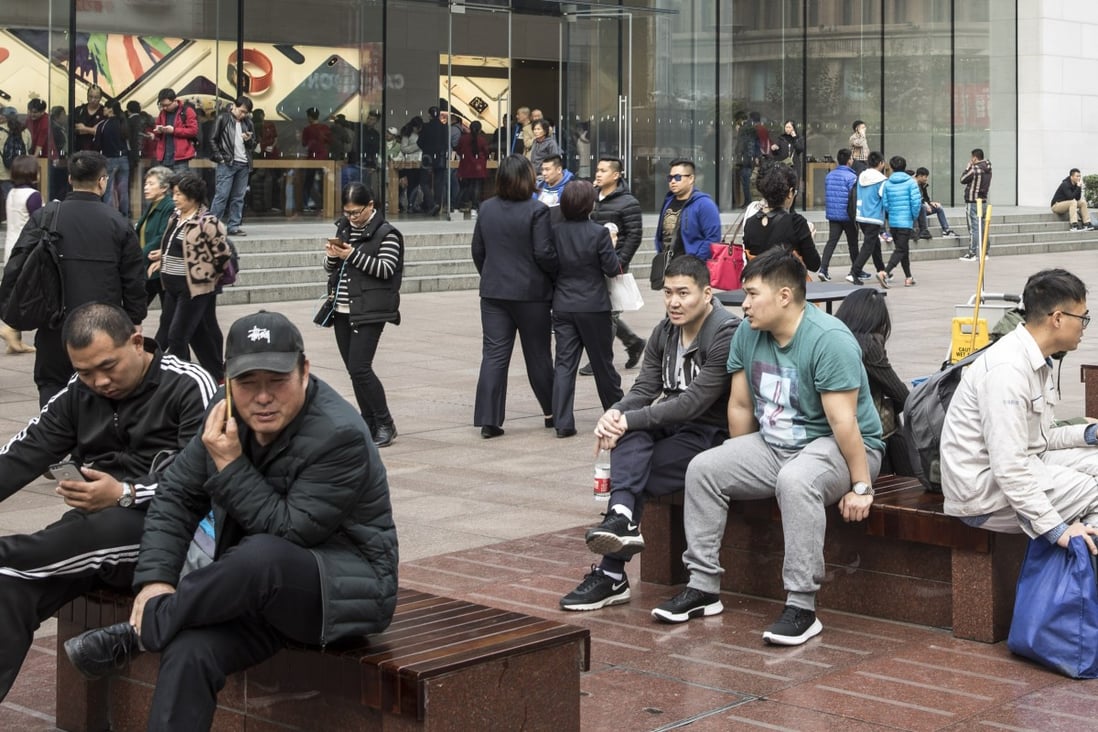 China’s middle class is under pressure from high living costs. Photo: Bloomberg