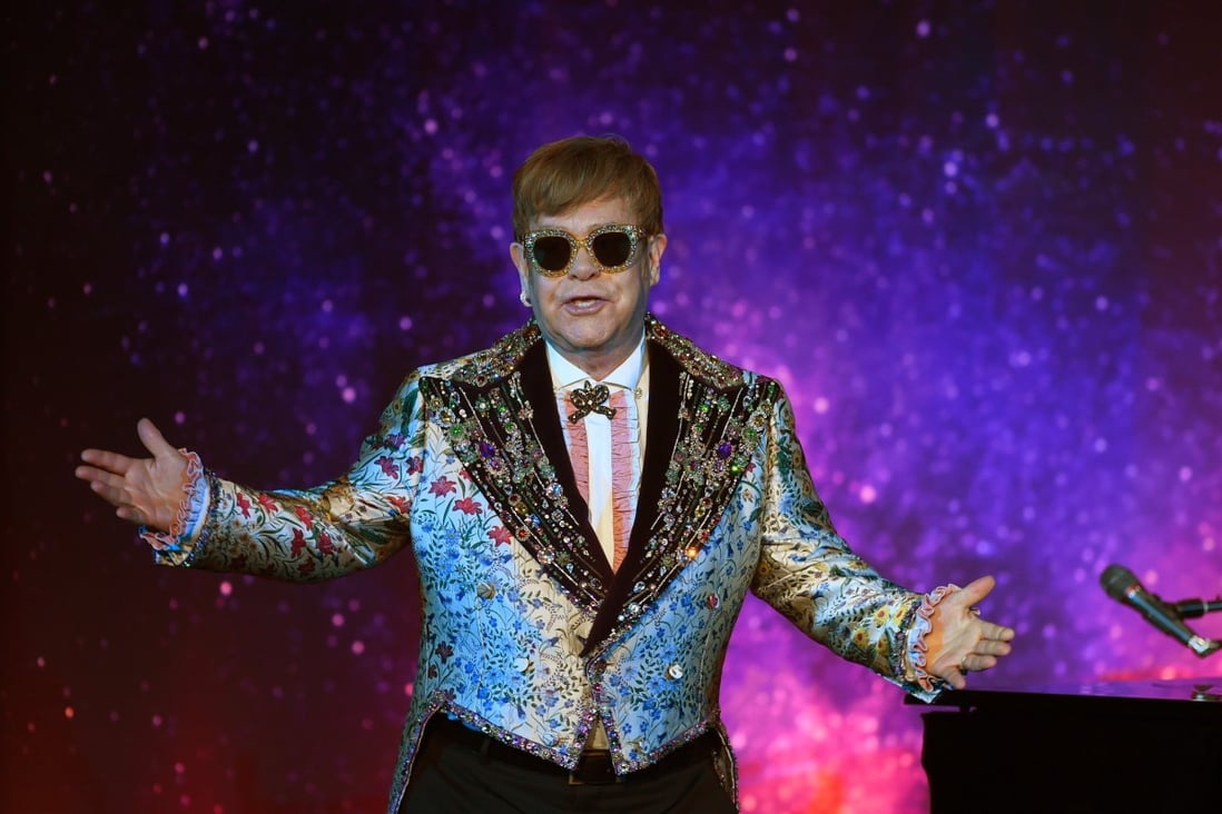 Elton John has embarked on a farewell world tour that ends in 2021 and will call in on Hong Kong. Photo: AFP