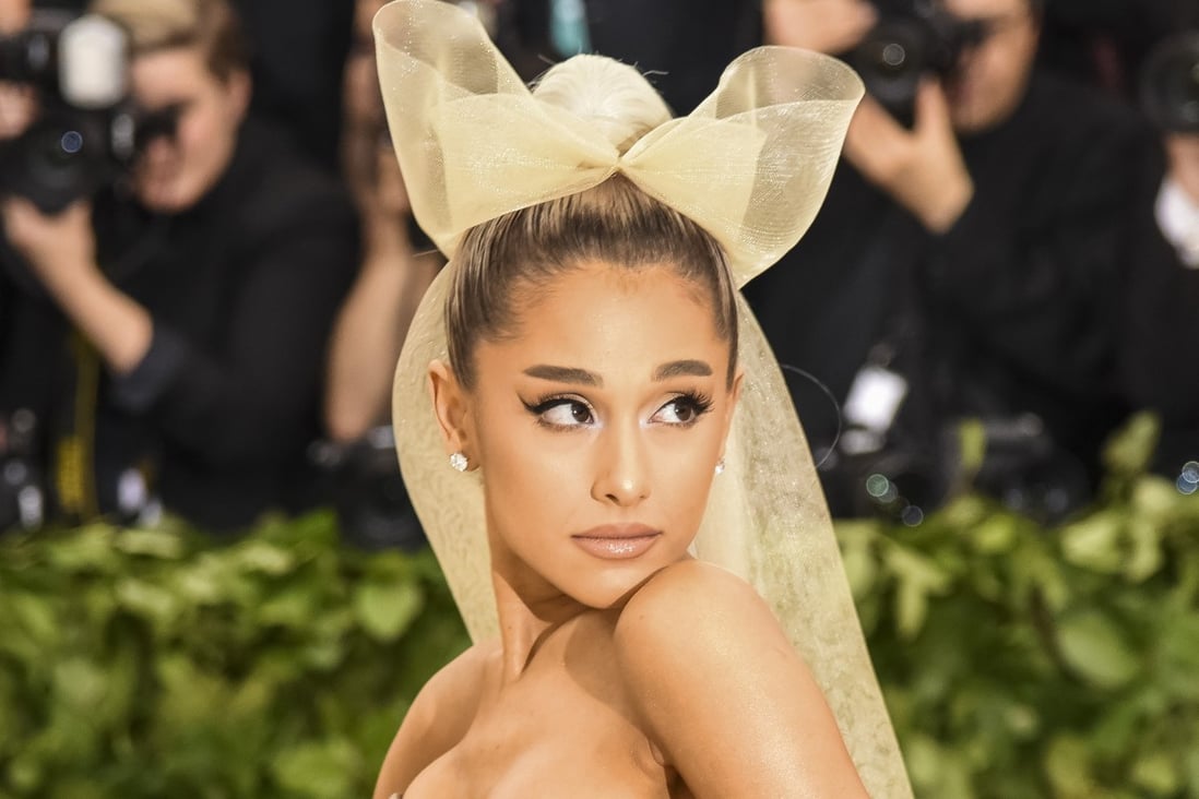 Ariana Grande’s attempt to ink an ode to hit single 7 Rings has backfired after social media informed her the characters on her palm translate to shichirin – a small charcoal grill. Photo: TSN