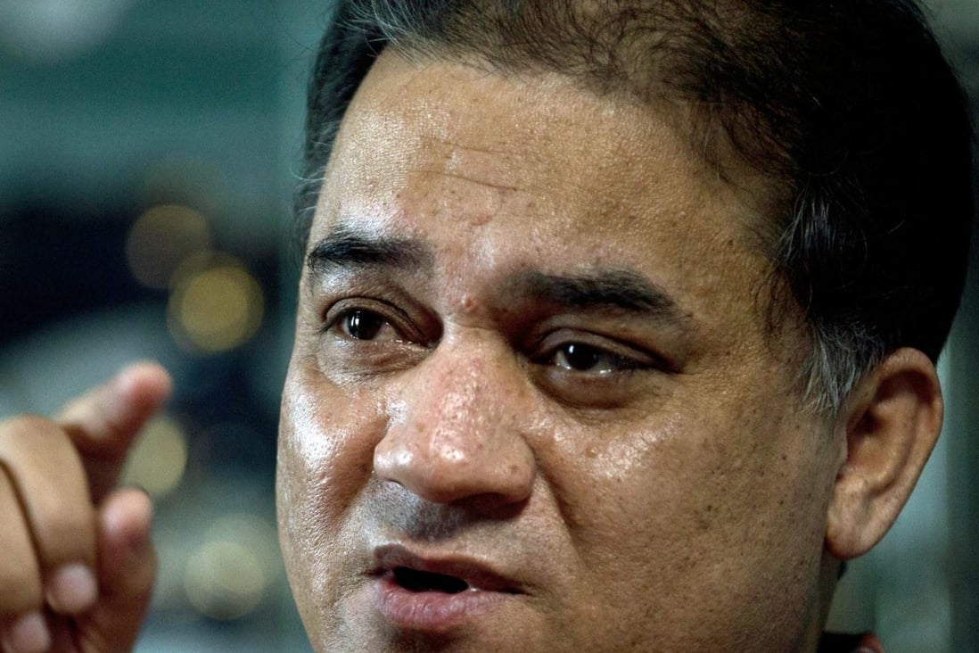 Ilham Tohti, shown in 2013, an advocate on behalf of China's Uygur minority, has been serving a life sentence since 2014 on separatist charges. Photo: AP