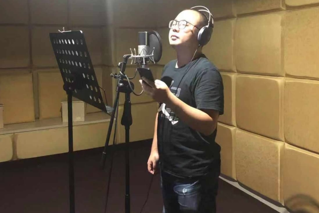 Xiong Yue, under the stage name TCG Yinyang, has written several cryptocurrency-themed rap songs over the past year. Photo: Handout