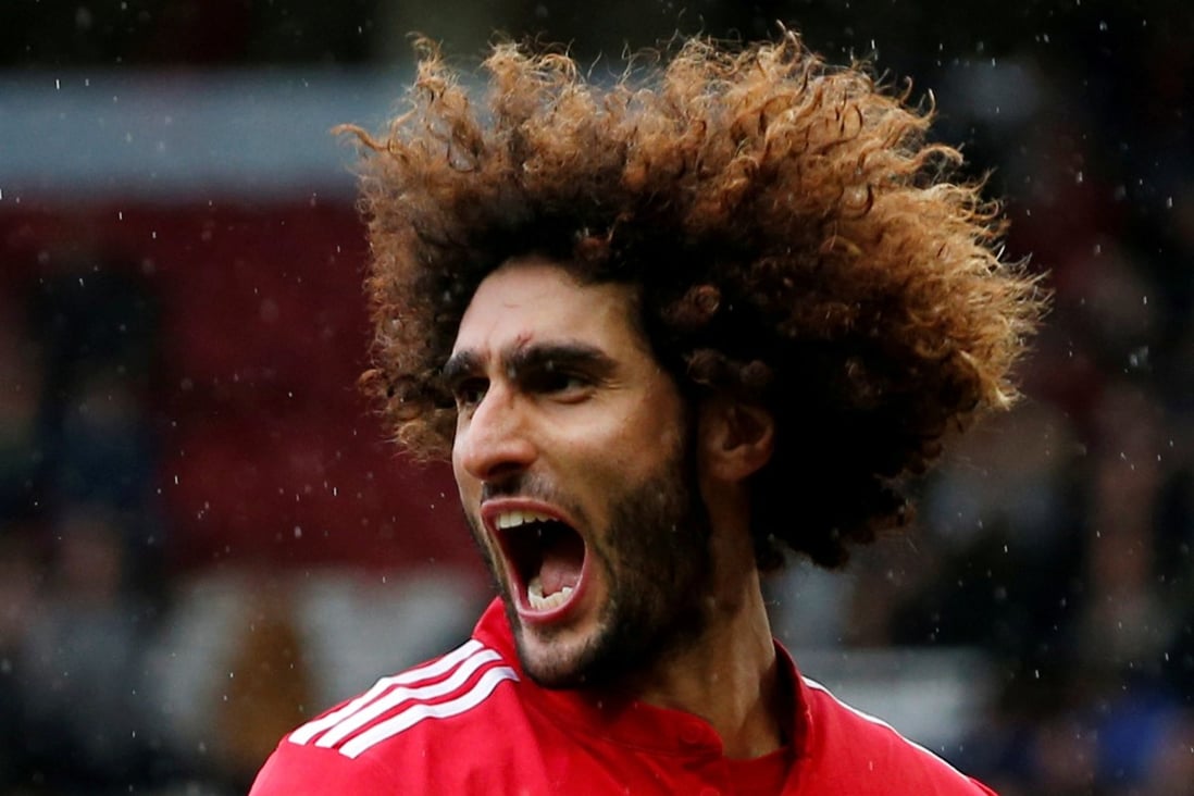 Shandong Luneng’s Marouane Fellaini could be line to make his debut in Hong Kong. Photo: Reuters