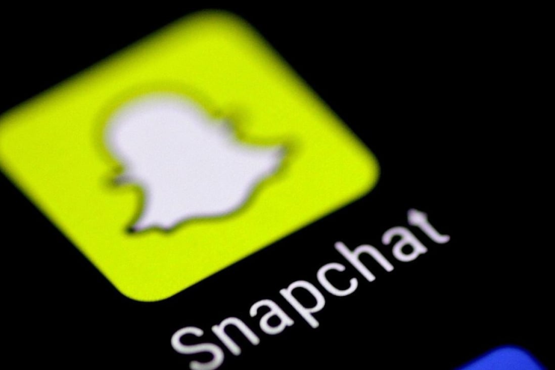 In the fourth quarter Snap topped Wall Street estimates with 186 million daily active users. Photo: Reuters