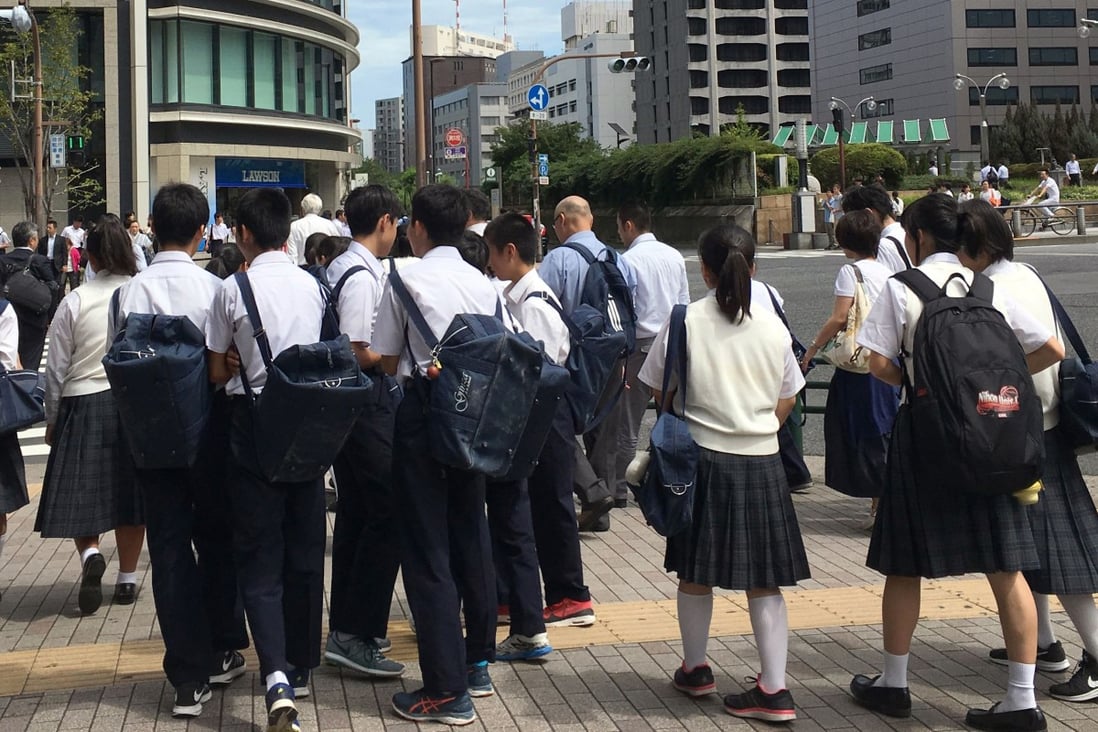 Schools across Japan reported more than 410,000 cases of bullying during fiscal 2017. Photo: AFP